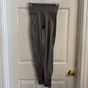 Lululemon Gray High-Waisted Leggings